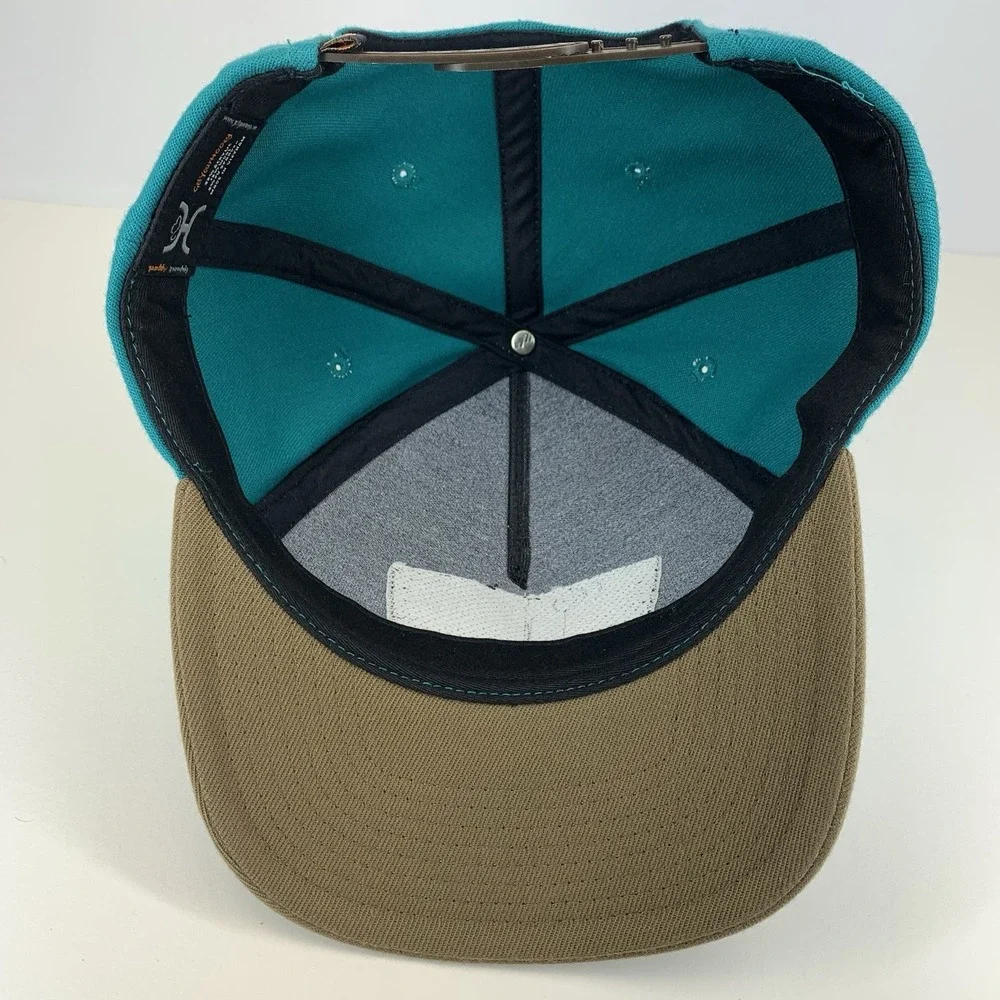Hooey Midnight River Choir Hat MRC Turquoise Adjustable Snapback Baseball Cap